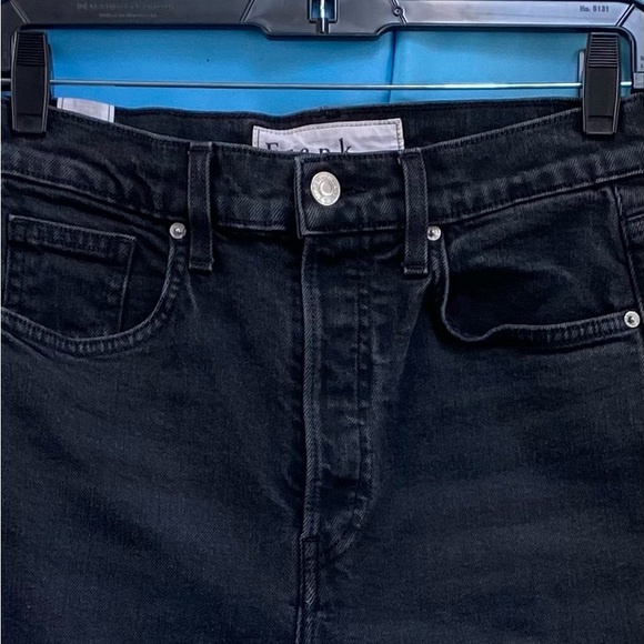 Frank & Eileen MONAGHAN Mom Jean Italian Vintage Denim Size: 28 Black Wash - Picture 5 of 16